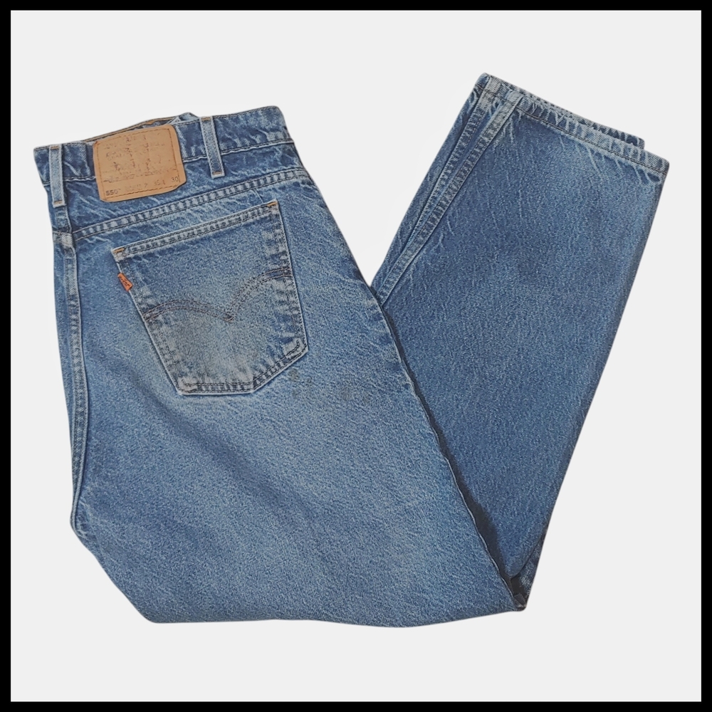 Vintage Levi's 550 Orange Tab 36 x 30